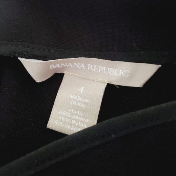 BANANA REPUBLIC Black Fit & Flare Classic Dress - Picture 6 of 10